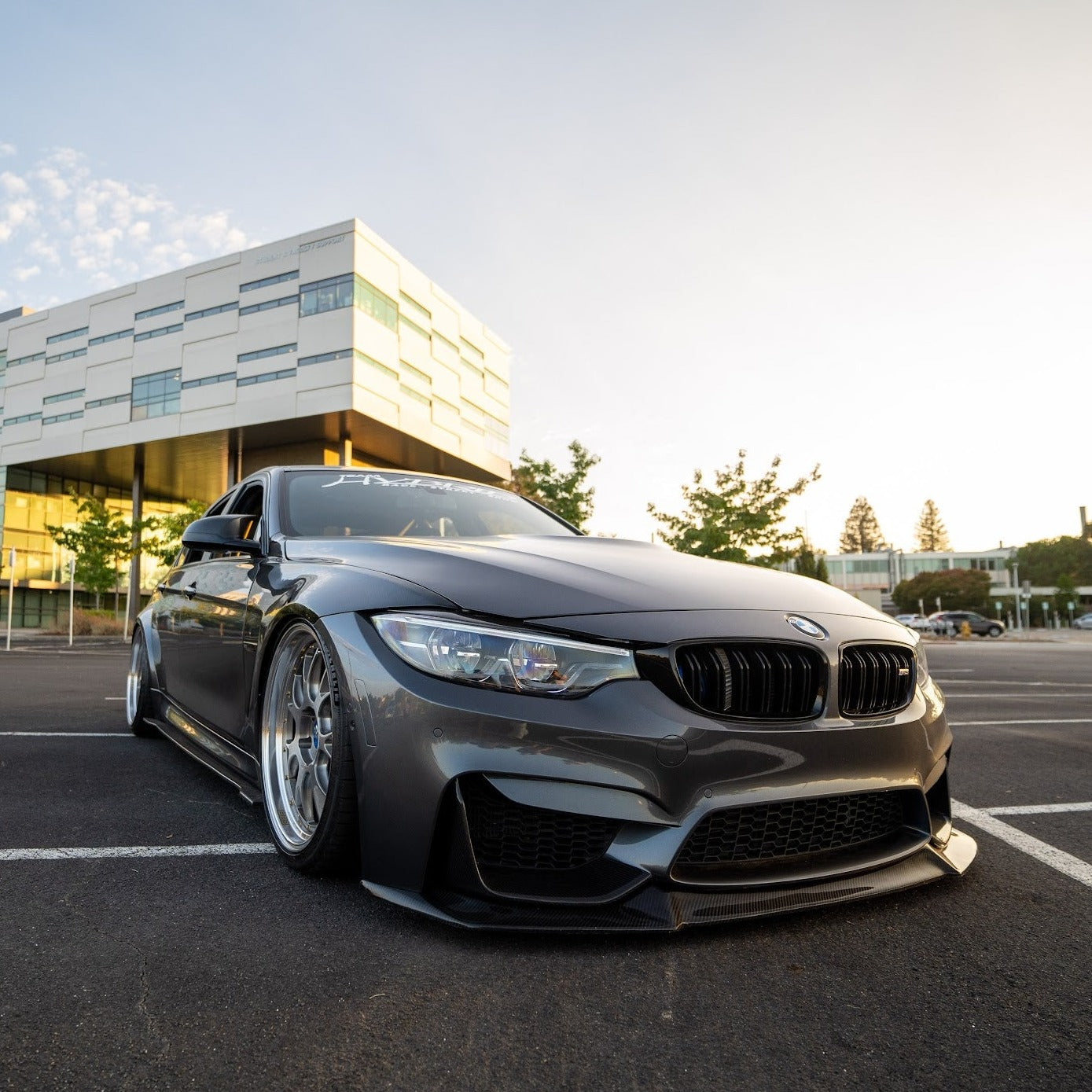 Dinmann Carbon Fiber Front Lip for F80 M3 | F82 M4-Exterior-Silicon Valley Bimmer