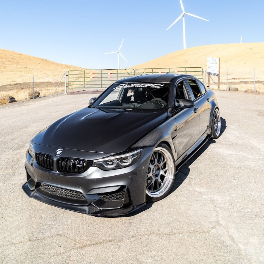 Dinmann Carbon Fiber Front Lip for F80 M3 | F82 M4-Exterior-Silicon Valley Bimmer