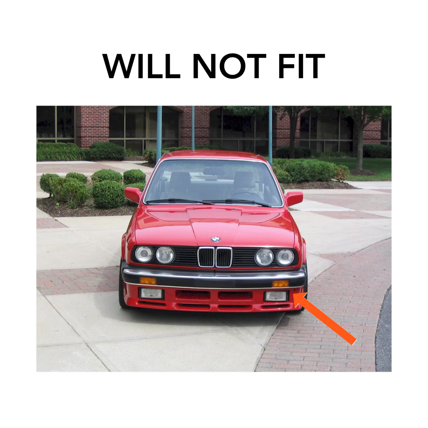 E30 Sport Front Lip (IS Style)-Exterior-Silicon Valley Bimmer