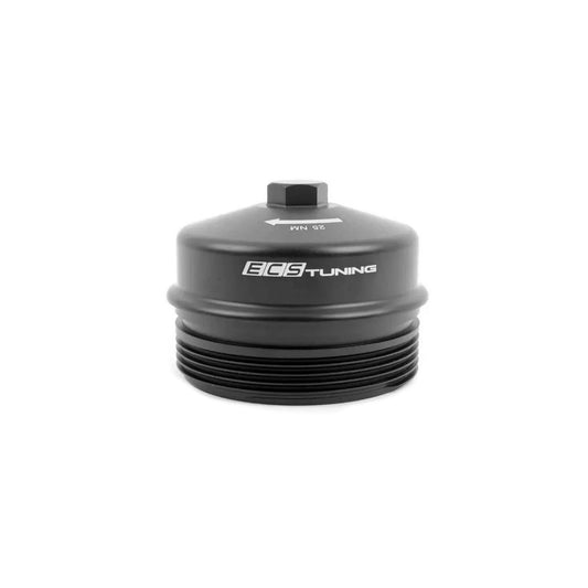 ECS Billet Aluminum Oil Filter Cap-Exterior-Silicon Valley Bimmer