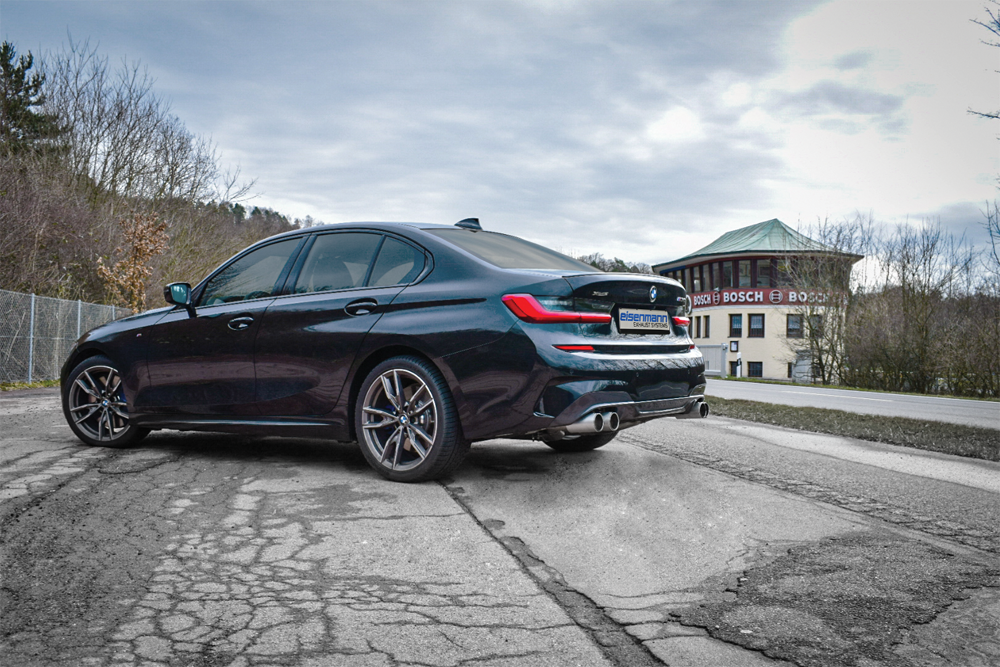 Eisenmann G2X 3 / 4-Series Rear Muffler 4x Ø90mm-Exhaust-Silicon Valley Bimmer