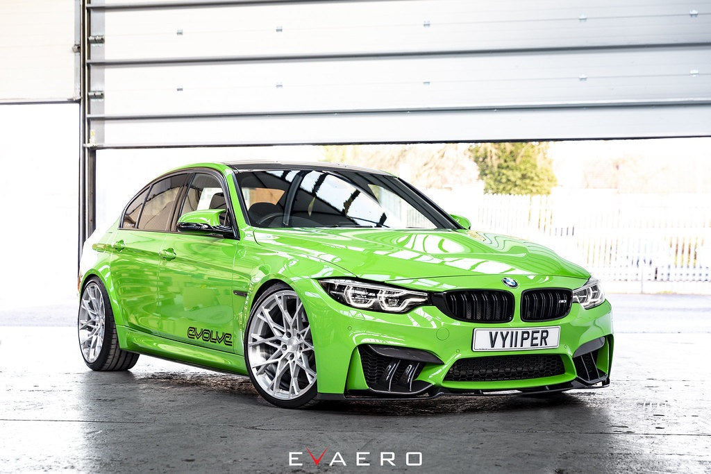 Evaero BMW F8X M3 / M4 Front Carbon Splitter-Exterior-Silicon Valley Bimmer