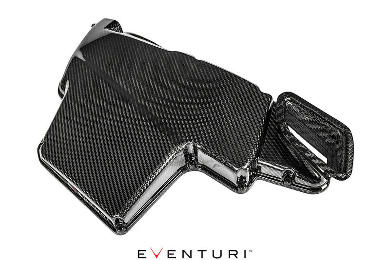 Eventuri BMW E9X M3 (S65) Black Carbon Airbox Lid - Gloss-Performance-Silicon Valley Bimmer