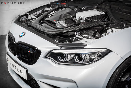Eventuri BMW F87 M2 Competition / M2 CS S55 Black Carbon Intake System-Performance-Silicon Valley Bimmer