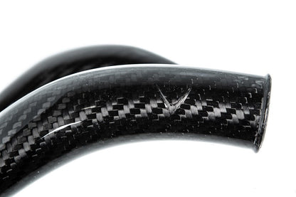 Eventuri BMW F8X M2C M3 M4 S55 Black Carbon Charge Pipe Set - Gloss-Performance-Silicon Valley Bimmer