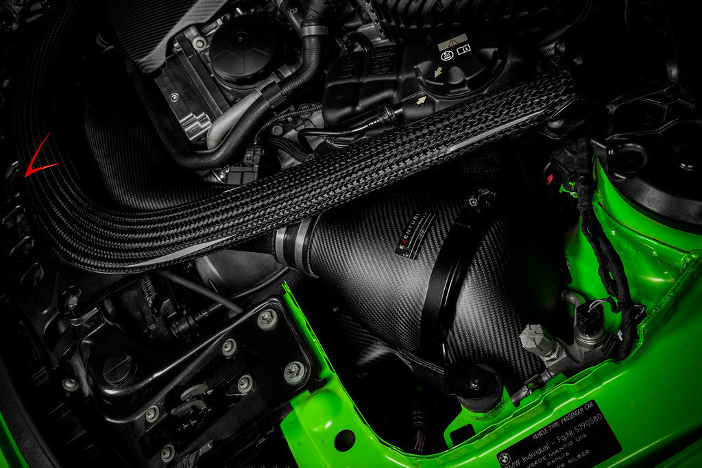Eventuri BMW F8X M3 / M4 Black Carbon Intake System - V2 Matte-Performance-Silicon Valley Bimmer