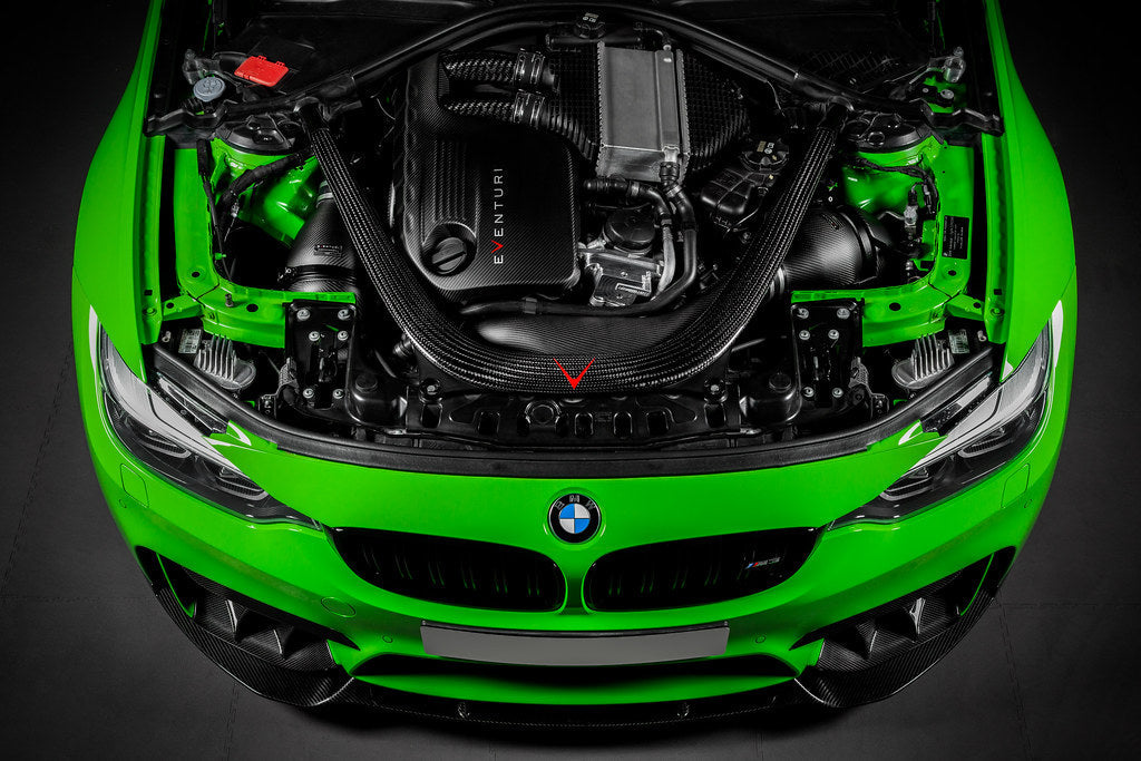 Eventuri BMW F8X M3 / M4 Black Carbon Intake System - V2 Matte-Performance-Silicon Valley Bimmer