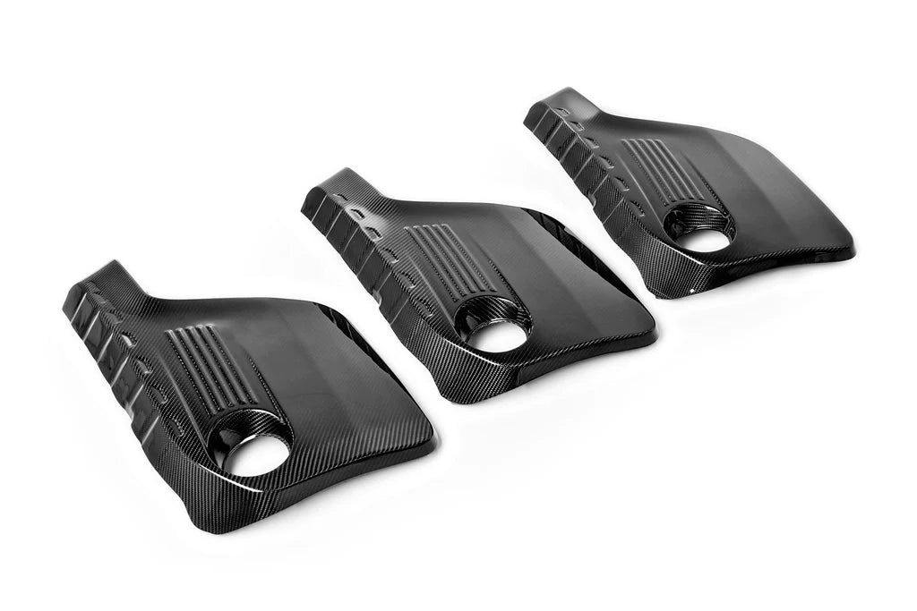 Eventuri BMW F8X M3 / M4 S55 Black Carbon Engine Cover-Performance-Silicon Valley Bimmer