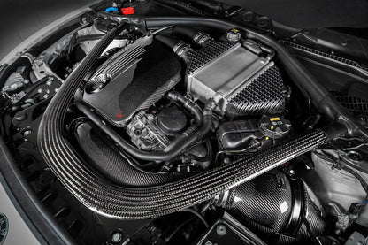 Eventuri BMW F8X M3 / M4 S55 Black Carbon Engine Cover-Performance-Silicon Valley Bimmer