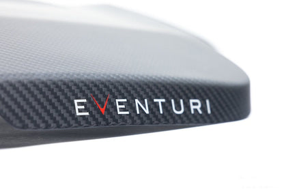 Eventuri BMW F8X M3 / M4 S55 Black Carbon Engine Cover - Matte-Performance-Silicon Valley Bimmer