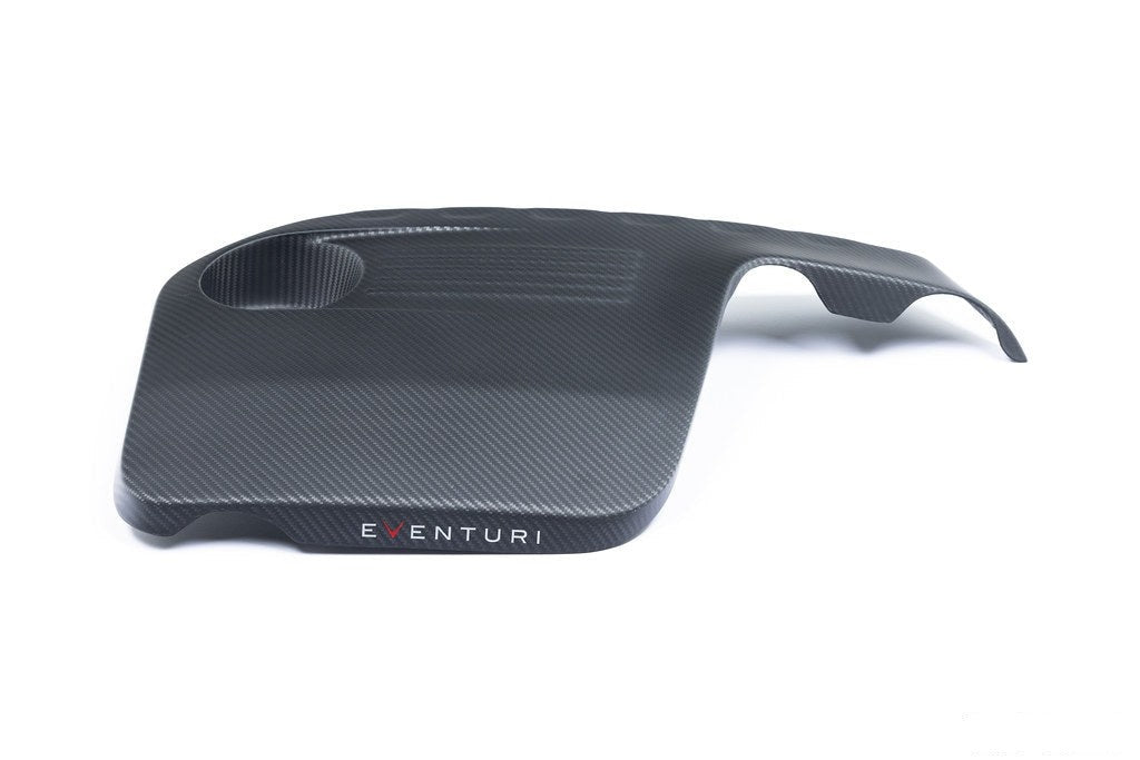 Eventuri BMW F8X M3 / M4 S55 Black Carbon Engine Cover - Matte-Performance-Silicon Valley Bimmer