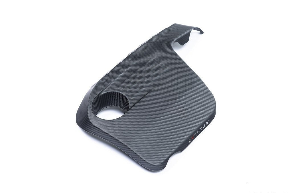 Eventuri BMW F8X M3 / M4 S55 Black Carbon Engine Cover - Matte-Performance-Silicon Valley Bimmer