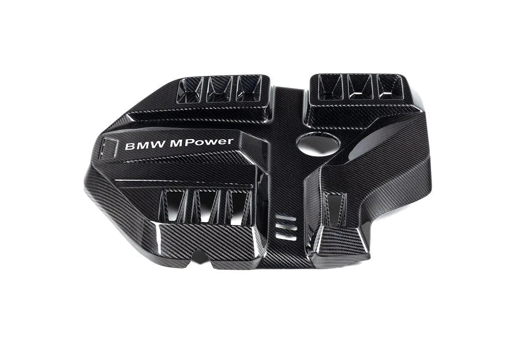 Eventuri G8X M2 / M3 / M4 S58 Black Carbon Engine Cover-Performance-Silicon Valley Bimmer