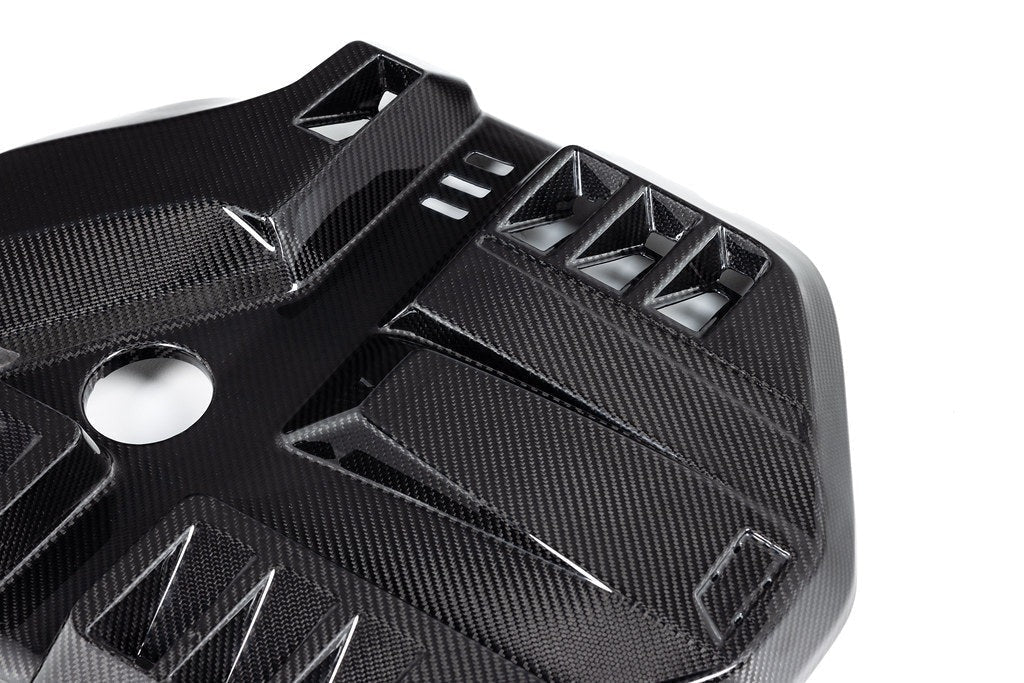 Eventuri G8X M2 / M3 / M4 S58 Black Carbon Engine Cover-Performance-Silicon Valley Bimmer