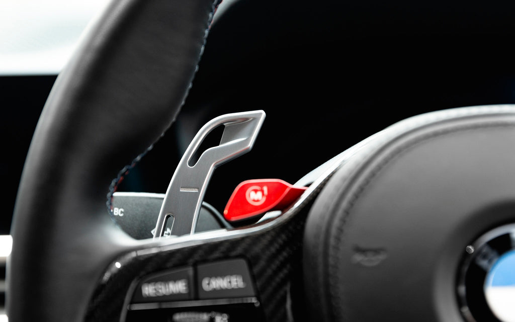 Evolve Performance Billet Aluminum Paddle Shift Set - Gen 3 Steering Wheel-Interior-Silicon Valley Bimmer