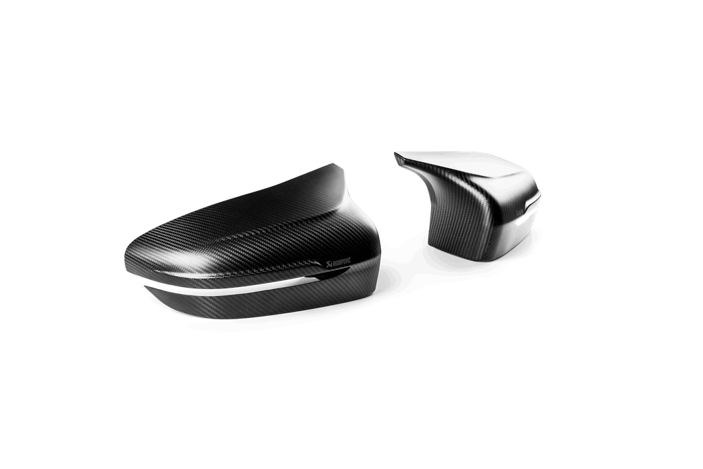 Akrapovic F91 F92 F93 M8 / M8 Competition Carbon Mirror Cap Set - Matte