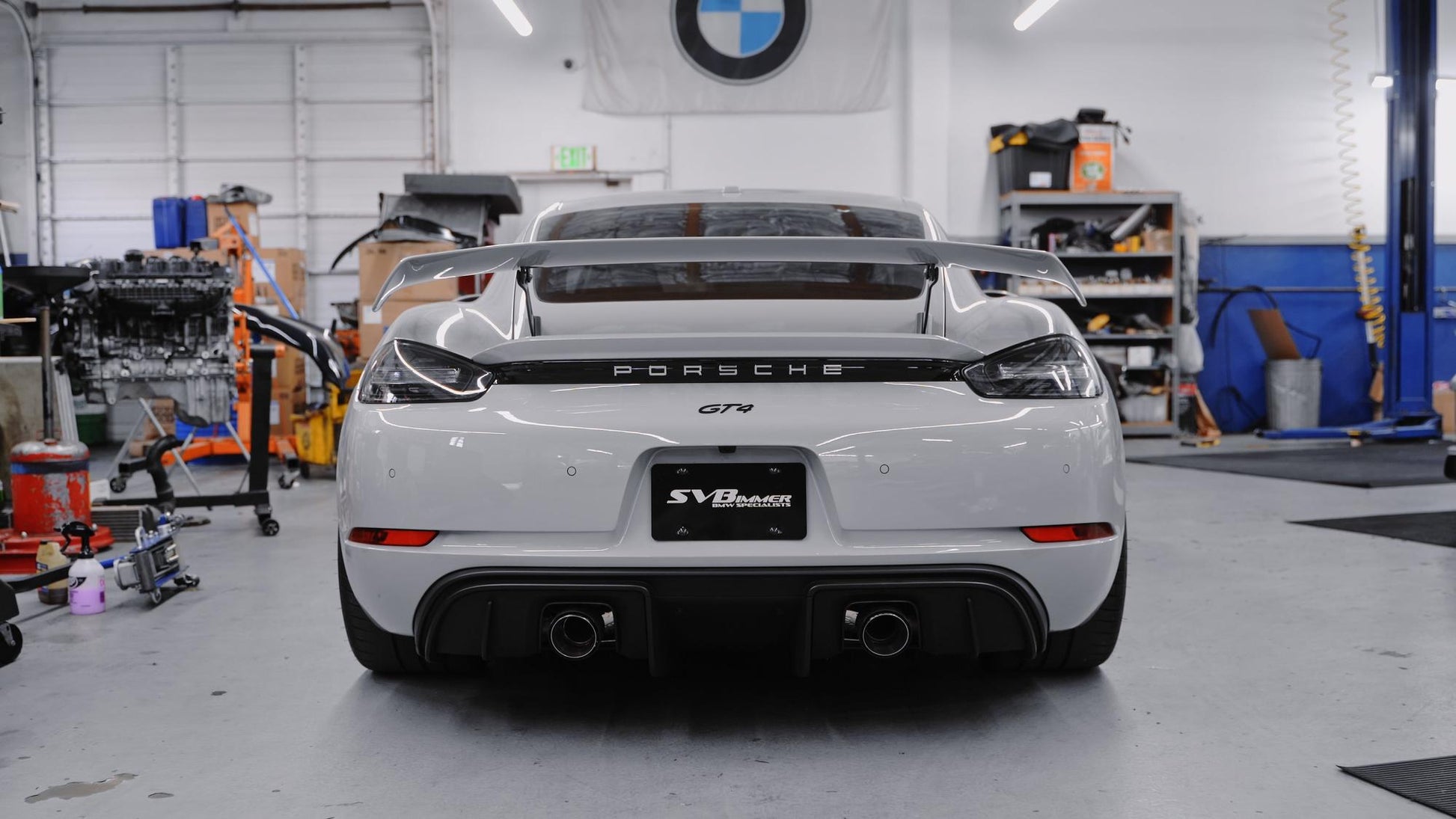 Fabspeed Porsche 718 Gt4 / GTS / Spider Valvetronic X-Pipe Exhaust System (2020+)-Exhaust-Silicon Valley Bimmer