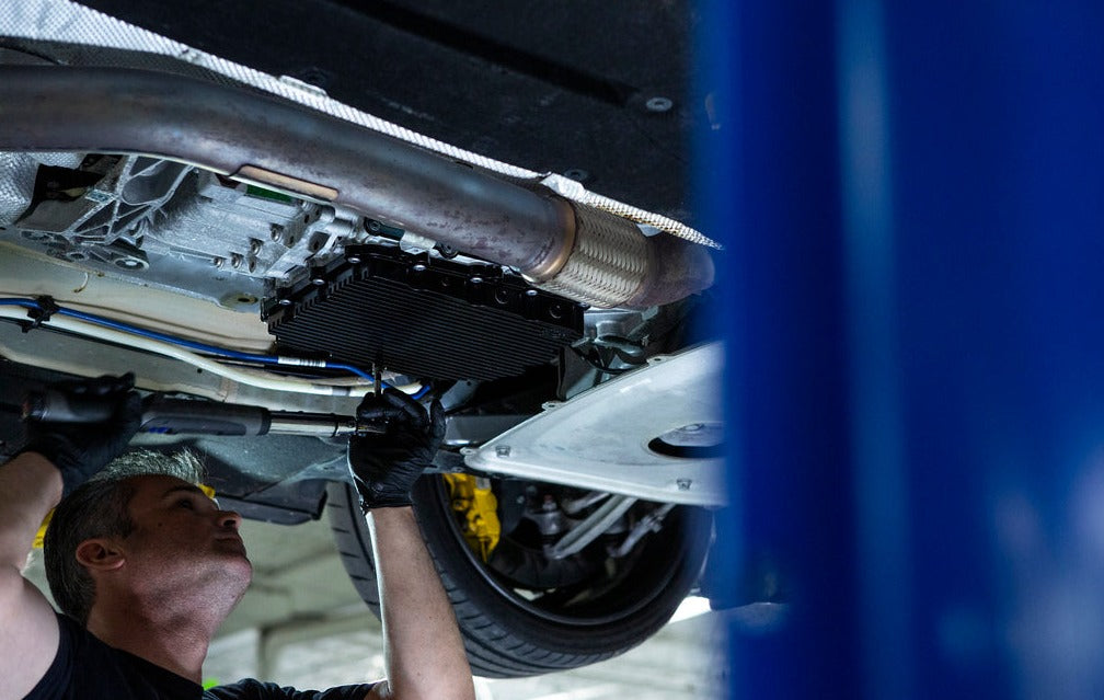 Fall-Line Motorsports - Aluminum DCT Oil Pan-Drivetrain-Silicon Valley Bimmer