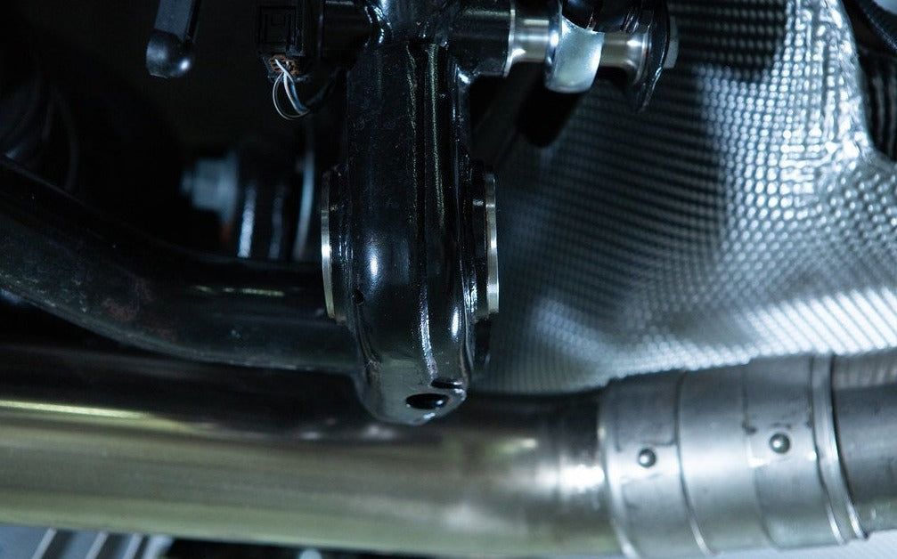 Fall-Line Motorsports E9X M3 / E82 1M Rear Lower Control Arm Cup Subframe Bearing Set-Suspension-Silicon Valley Bimmer