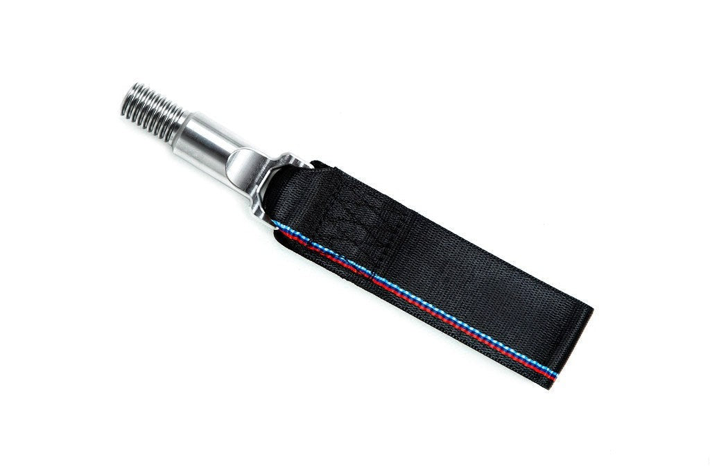 Fall-Line Motorsports G8X M2 / M3 / M4 Tow Strap - Front-Exterior-Silicon Valley Bimmer