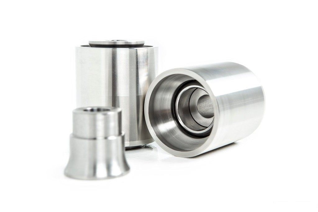 Fall-Line Motorsports G8x / F8x / E9x / E82 Rear Lower Control Arm Cup Subframe Bearing Set-Suspension-Silicon Valley Bimmer