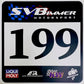 SVBimmer Motorsport Track Number Magnet Door Cards