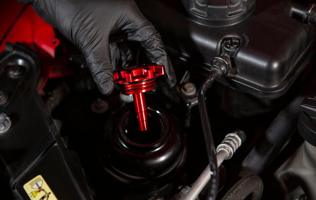 Future Classic E9X M3 Power Steering Reservoir Cap-Exterior-Silicon Valley Bimmer