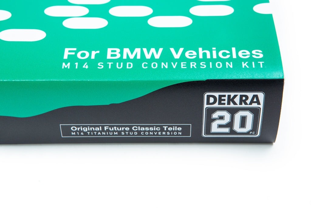 Future Classic - M14x1.25 Titanium Stud Conversion Kit - 80mm-Wheels-Silicon Valley Bimmer