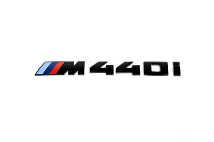 BMW G2X M440i Trunk Emblem - Gloss Black