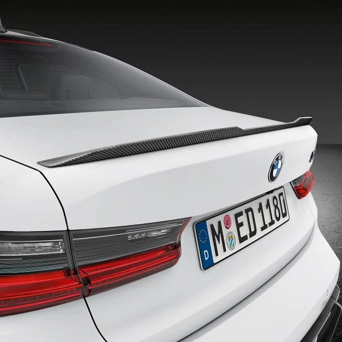 BMW G80 M3 OEM Carbon Trunk Spoiler