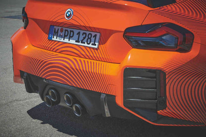 BMW M Performance G87 M2 Carbon Rear Bumper Trim Set