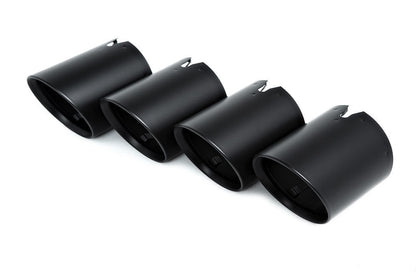 IND G8X M2 / M3 / M4 Matte Black Coated Exhaust Tip Set