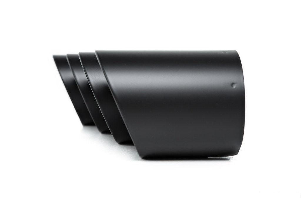 IND G8X M2 / M3 / M4 Matte Black Coated Exhaust Tip Set