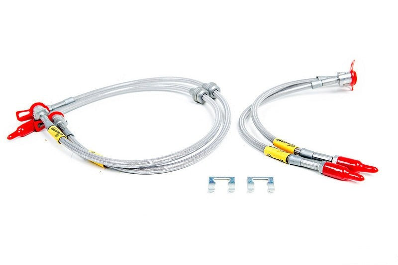 Goodridge F8X M2 / M3 / M4 Stainless Steel Brake Line Set-Brakes-Silicon Valley Bimmer