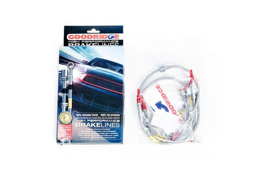Goodridge F8X M2 / M3 / M4 Stainless Steel Brake Line Set-Brakes-Silicon Valley Bimmer