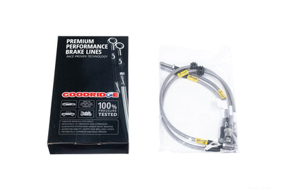 Goodridge G8X M2 / M3 / M4 Stainless Steel Brake Line Set-Brakes-Silicon Valley Bimmer
