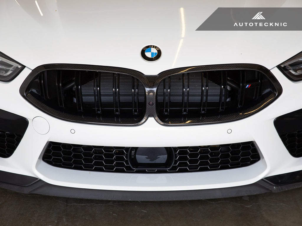 AutoTecknic F91 / F92 / F93 M8 Dry Carbon Front Grille Surrounds