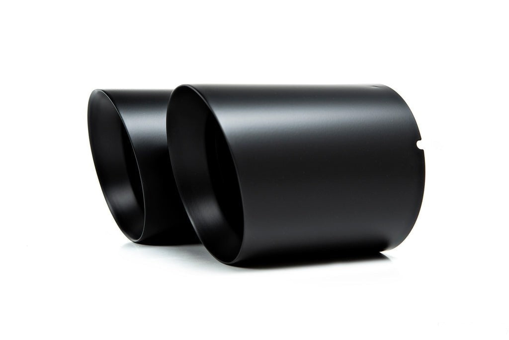 IND A90 Supra Exhaust Tip Set - Matte Black-Exhaust-Silicon Valley Bimmer