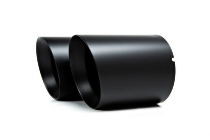 IND A90 Supra Exhaust Tip Set - Matte Black-Exhaust-Silicon Valley Bimmer