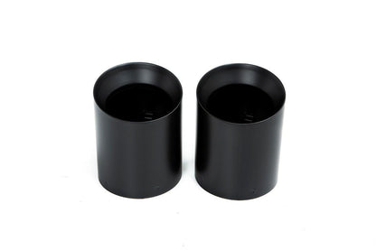 IND A90 Supra Exhaust Tip Set - Matte Black-Exhaust-Silicon Valley Bimmer