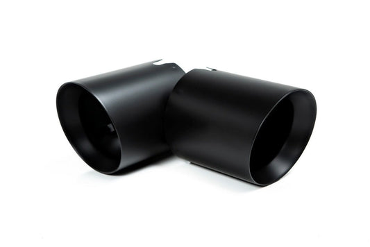 IND A90 Supra Exhaust Tip Set - Matte Black-Exhaust-Silicon Valley Bimmer