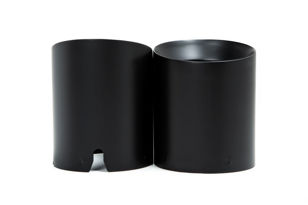 IND A90 Supra Exhaust Tip Set - Matte Black-Exhaust-Silicon Valley Bimmer