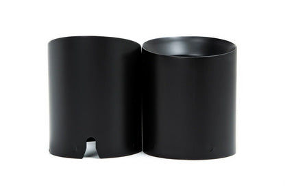 IND A90 Supra Exhaust Tip Set - Matte Black-Exhaust-Silicon Valley Bimmer
