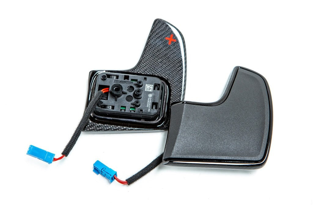 IND A90 Supra Performance Carbon Shift Paddle Set-Interior-Silicon Valley Bimmer