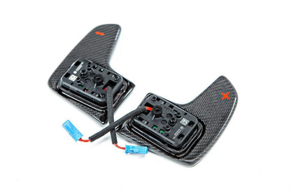 IND A90 Supra Performance Carbon Shift Paddle Set-Interior-Silicon Valley Bimmer