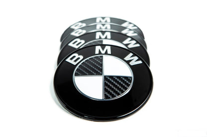 IND Carbon BMW Roundel Set-Exterior-Silicon Valley Bimmer