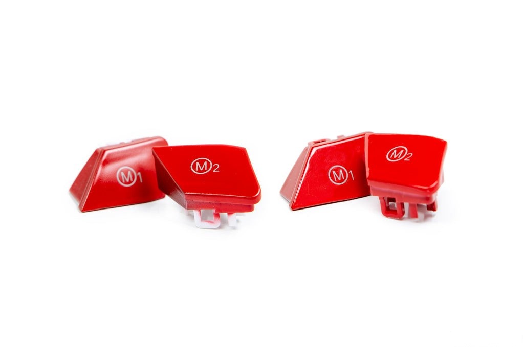 IND F8X M3 / M4 Red M1 / M2 Button Set-Interior-Silicon Valley Bimmer