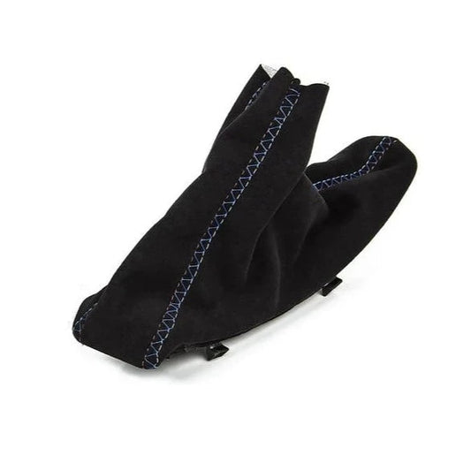 IND Custom Tri-Stitch Alcantara E-Brake Boot BMW E9X M3-Interior-Silicon Valley Bimmer