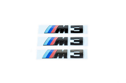 IND E46 M3 Painted Trunk Emblem-Exterior-Silicon Valley Bimmer