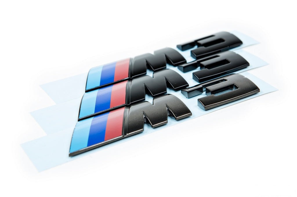 IND E46 M3 Painted Trunk Emblem-Exterior-Silicon Valley Bimmer